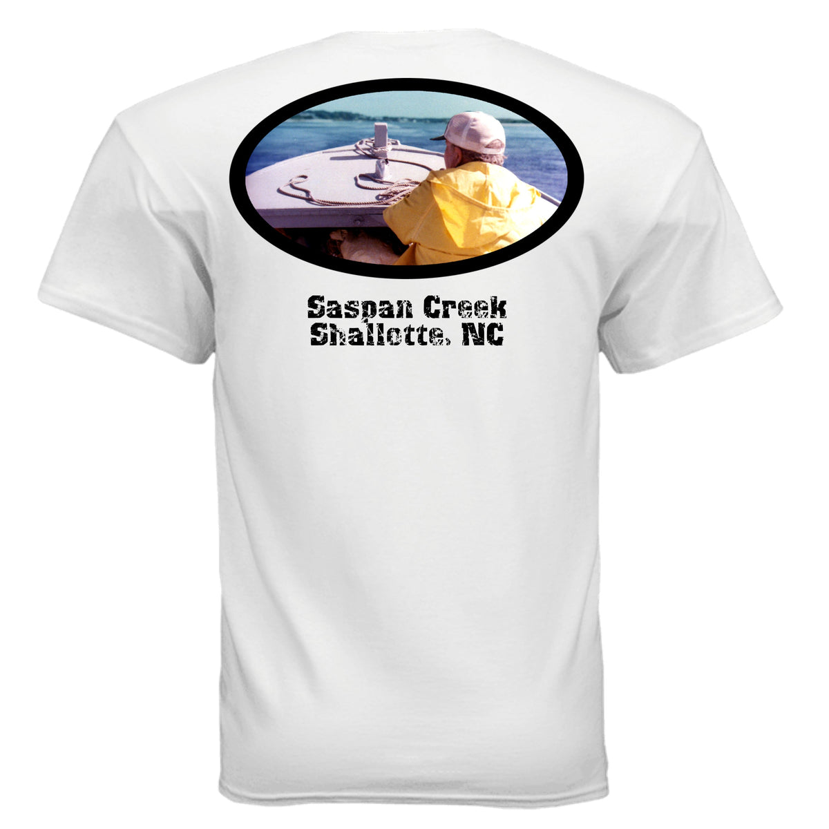 Saspan Salt Fishing Boat T-shirt — Fishing and Boating collection