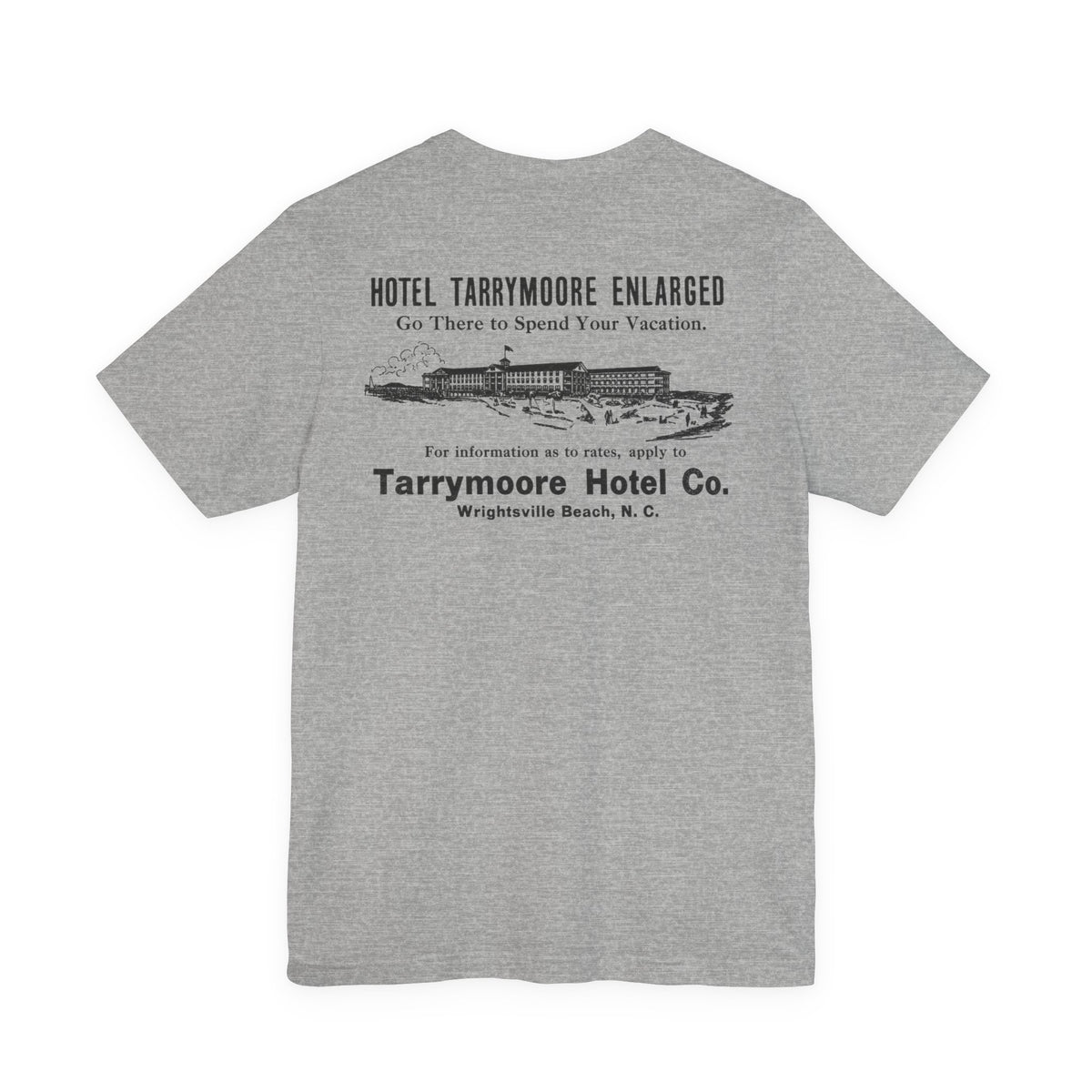 Tarrymoore Hotel Wrightsville Beach vintage ad T-shirt