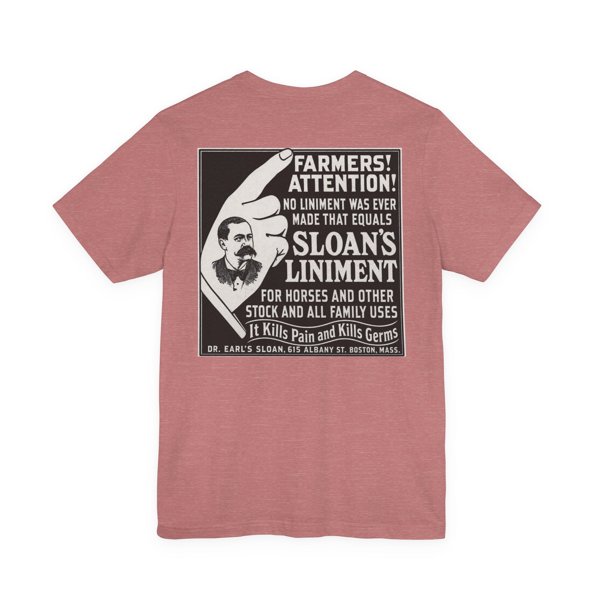 Dr. Sloan's Liniment — Vintage NC Newspaper Ad T-Shirt