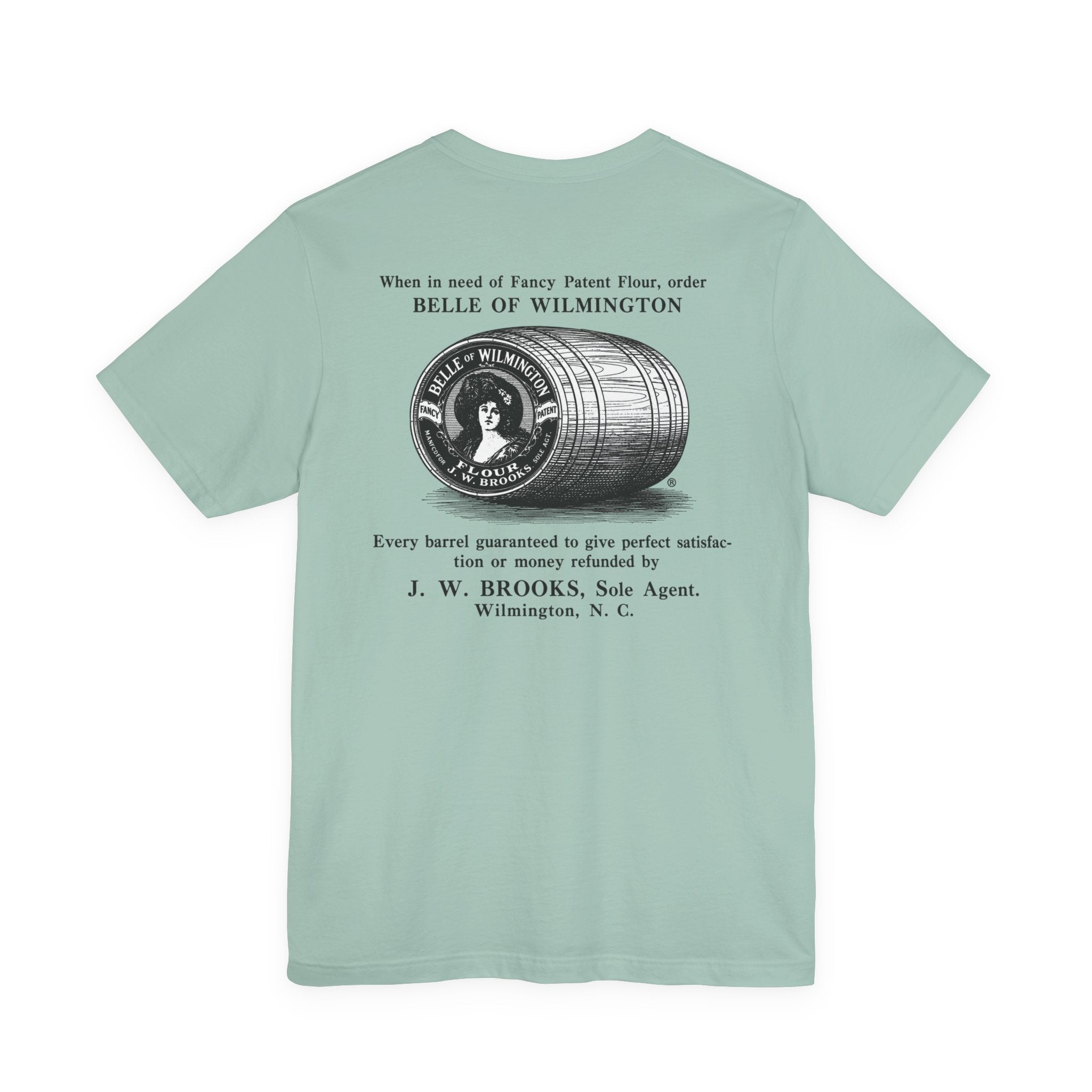 Belle of Wilmington Flour — Vintage NC Newspaper Ad T-Shirt