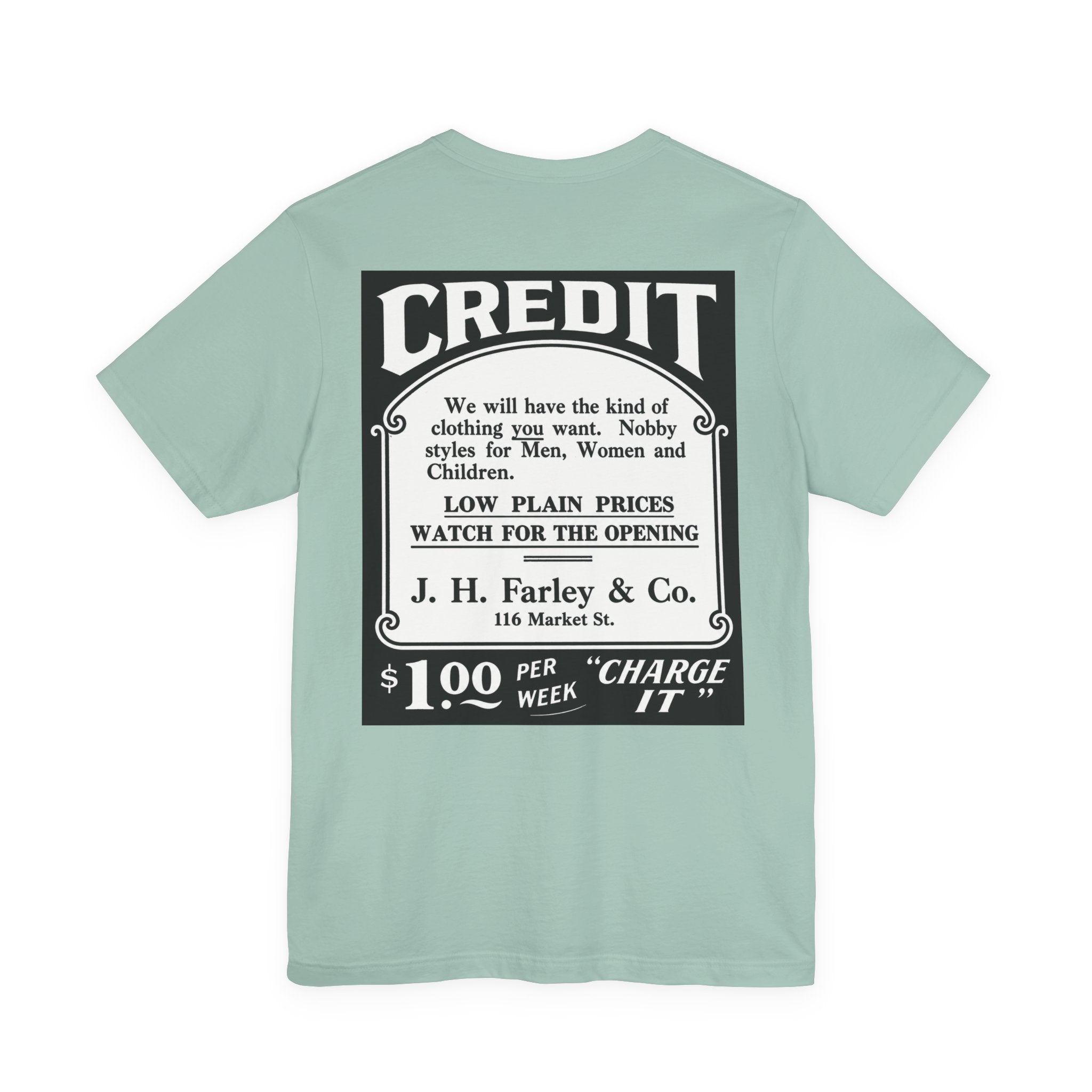 J.H. Farley & Co. — Vintage NC Newspaper Ad T-Shirt