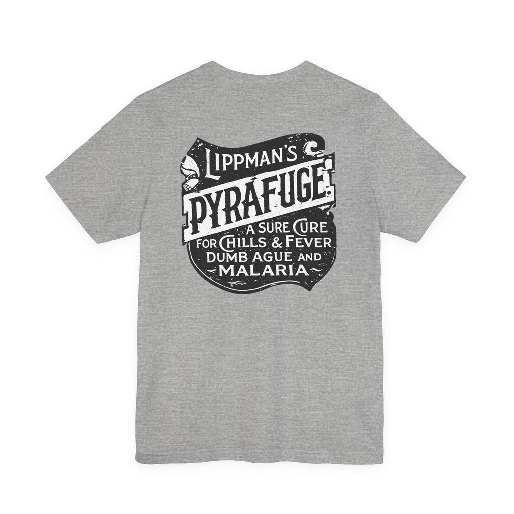 Lippman's Pyrafuge — Vintage NC Newspaper Ad T-Shirt