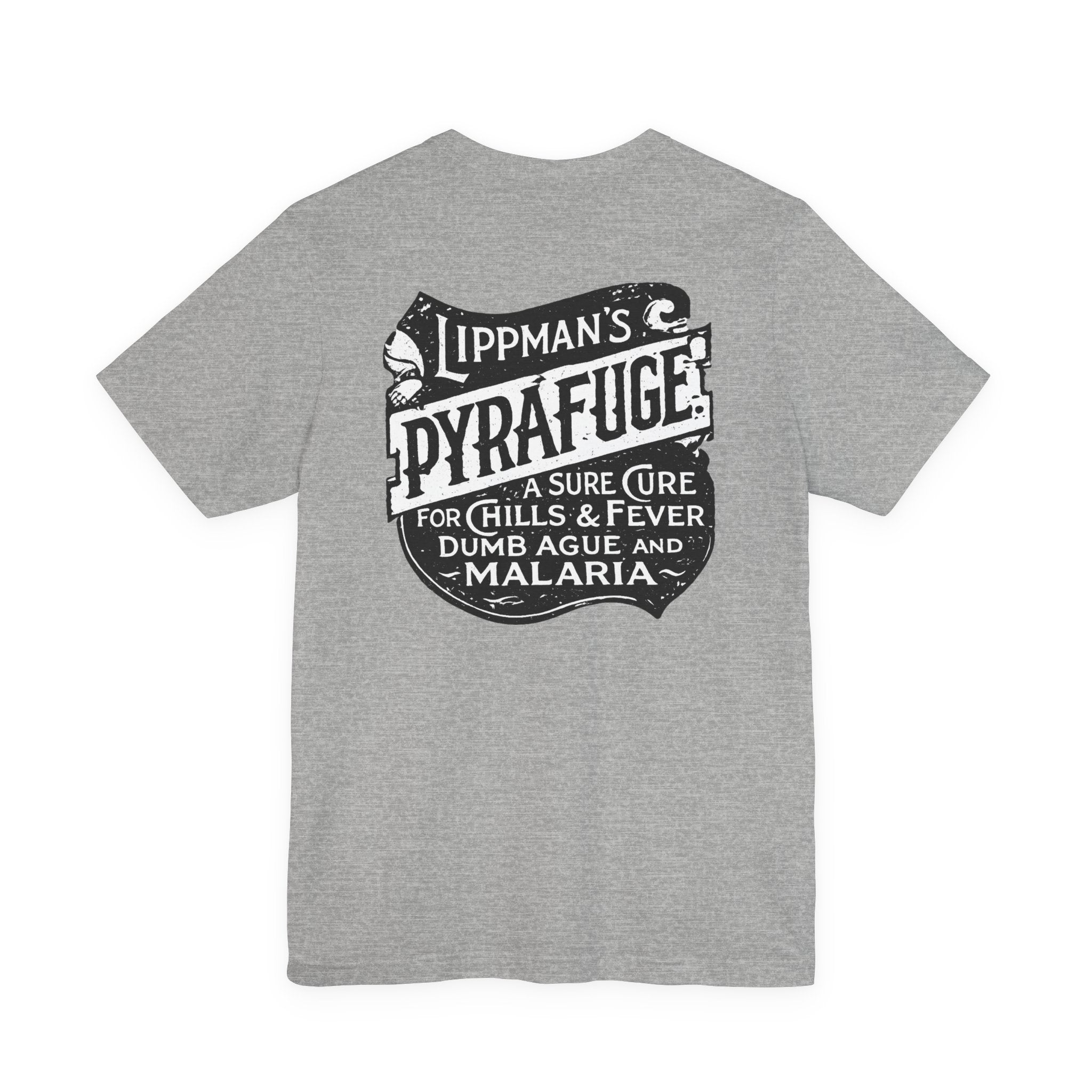Lippman's Pyrafuge — Vintage NC Newspaper Ad T-Shirt