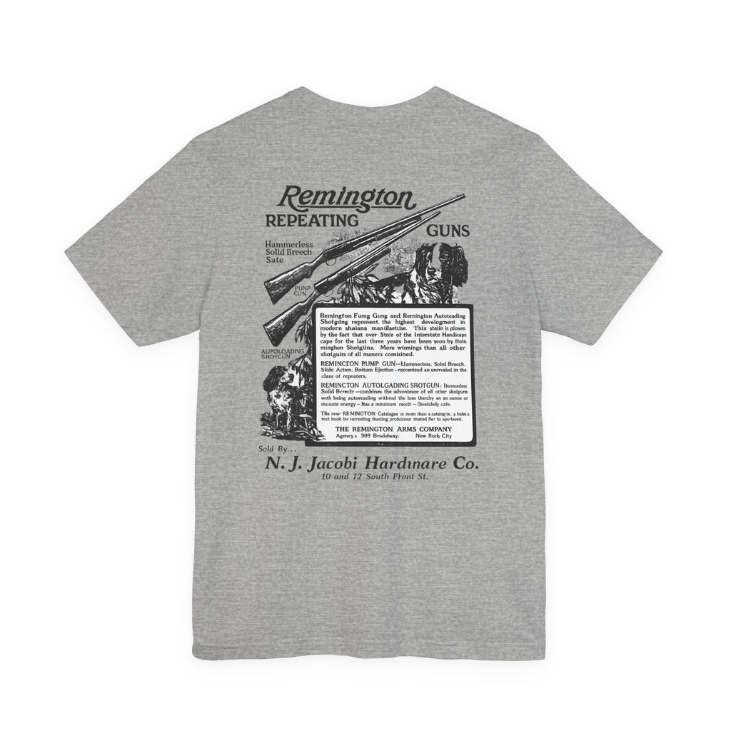 Remington Firearms — Vintage NC Newspaper Ad T-Shirt
