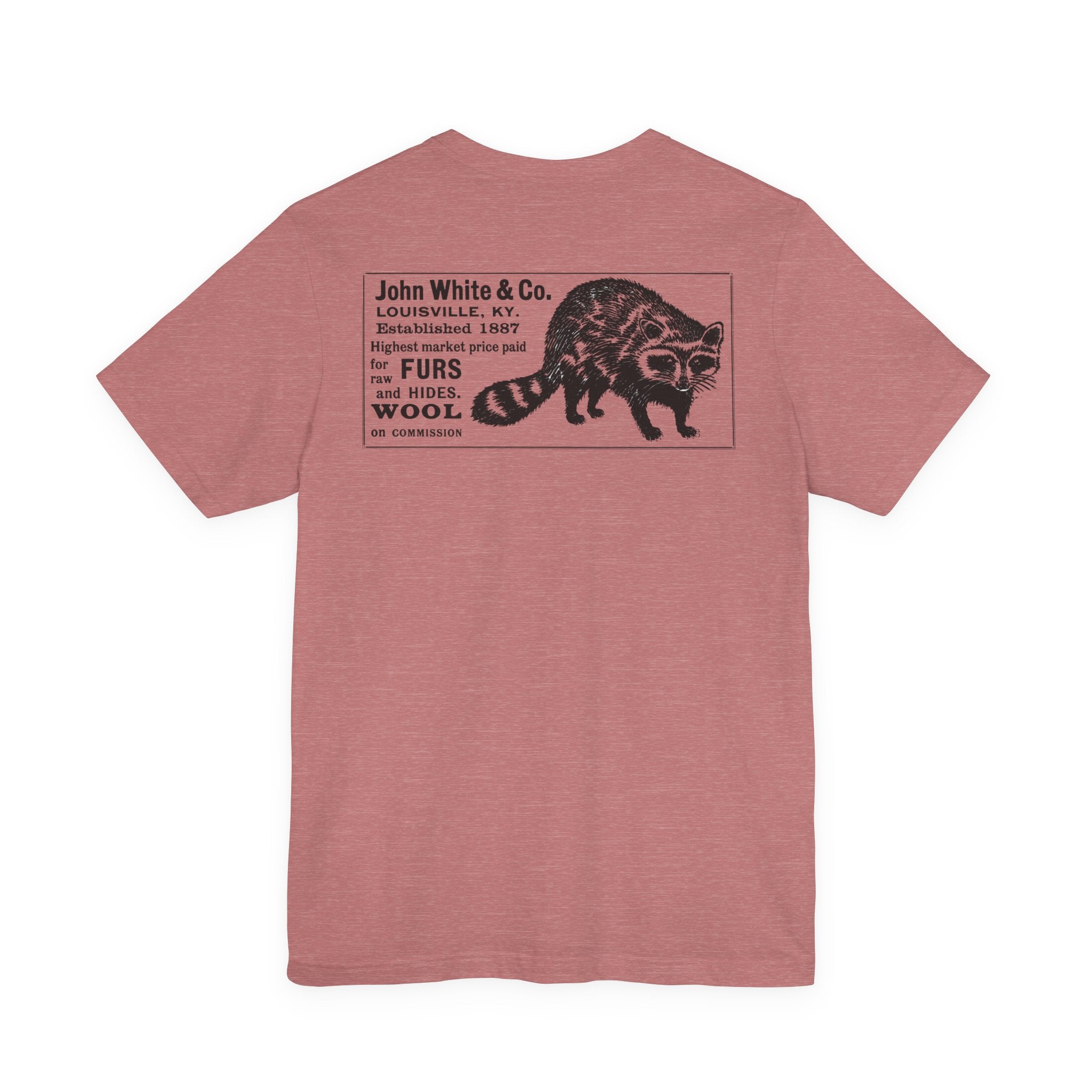 John White & Co. — Vintage NC Newspaper Ad T-Shirt