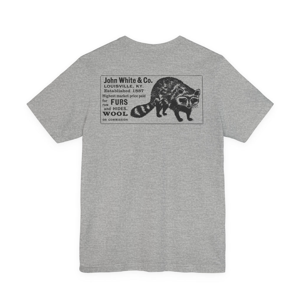 John White & Co. — Vintage NC Newspaper Ad T-Shirt