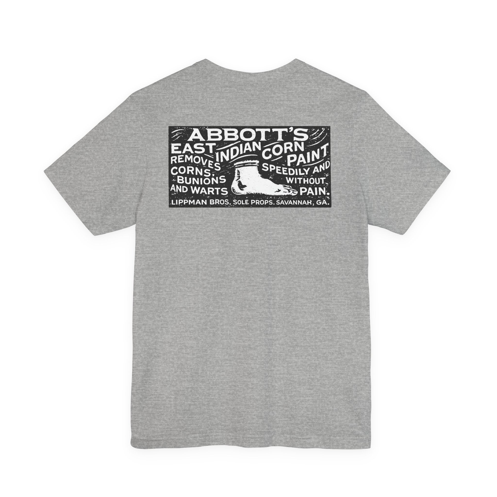 Abbott's East Indian Corn Paint — Vintage NC Newspaper Ad T-Shirt
