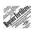 F.S. Royster Fertilizer Co. — Vintage NC Newspaper Ad Canvas Print