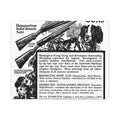 Remington Firearms — Vintage NC Newspaper Ad Canvas Print