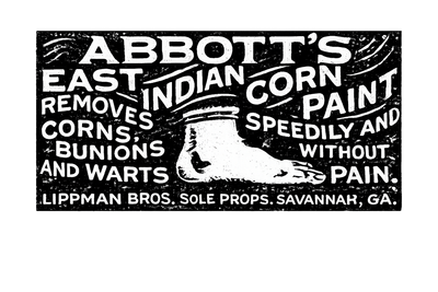 Abbott's East Indian Corn Paint — Vintage NC Newspaper Ad T-Shirt