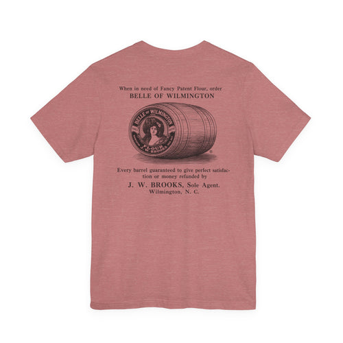 Belle of Wilmington Flour — Vintage NC Newspaper Ad T-Shirt
