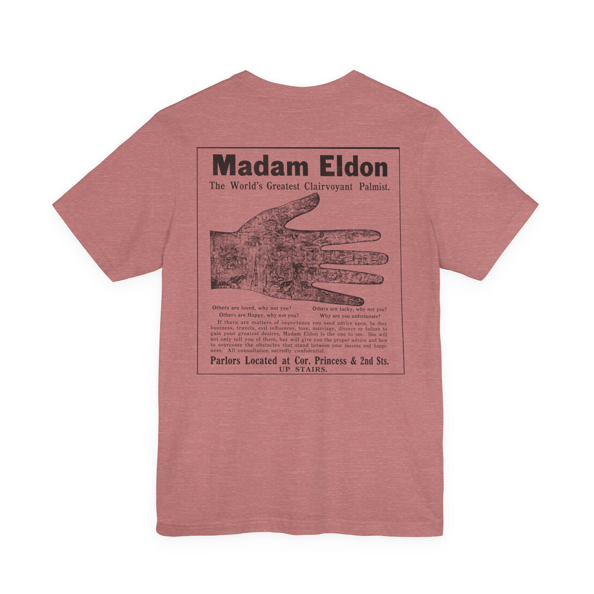 Madam Eldon Clairvoyant Wilmington NC vintage ad T-shirt