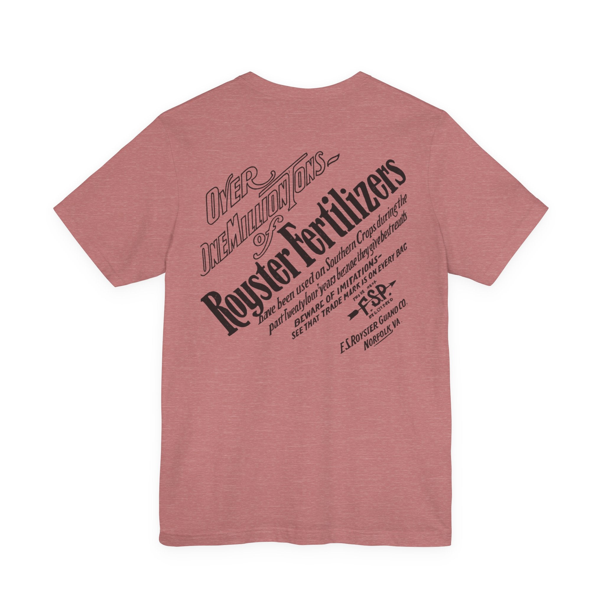 F.S. Royster Fertilizer Co. — Vintage NC Newspaper Ad T-Shirt