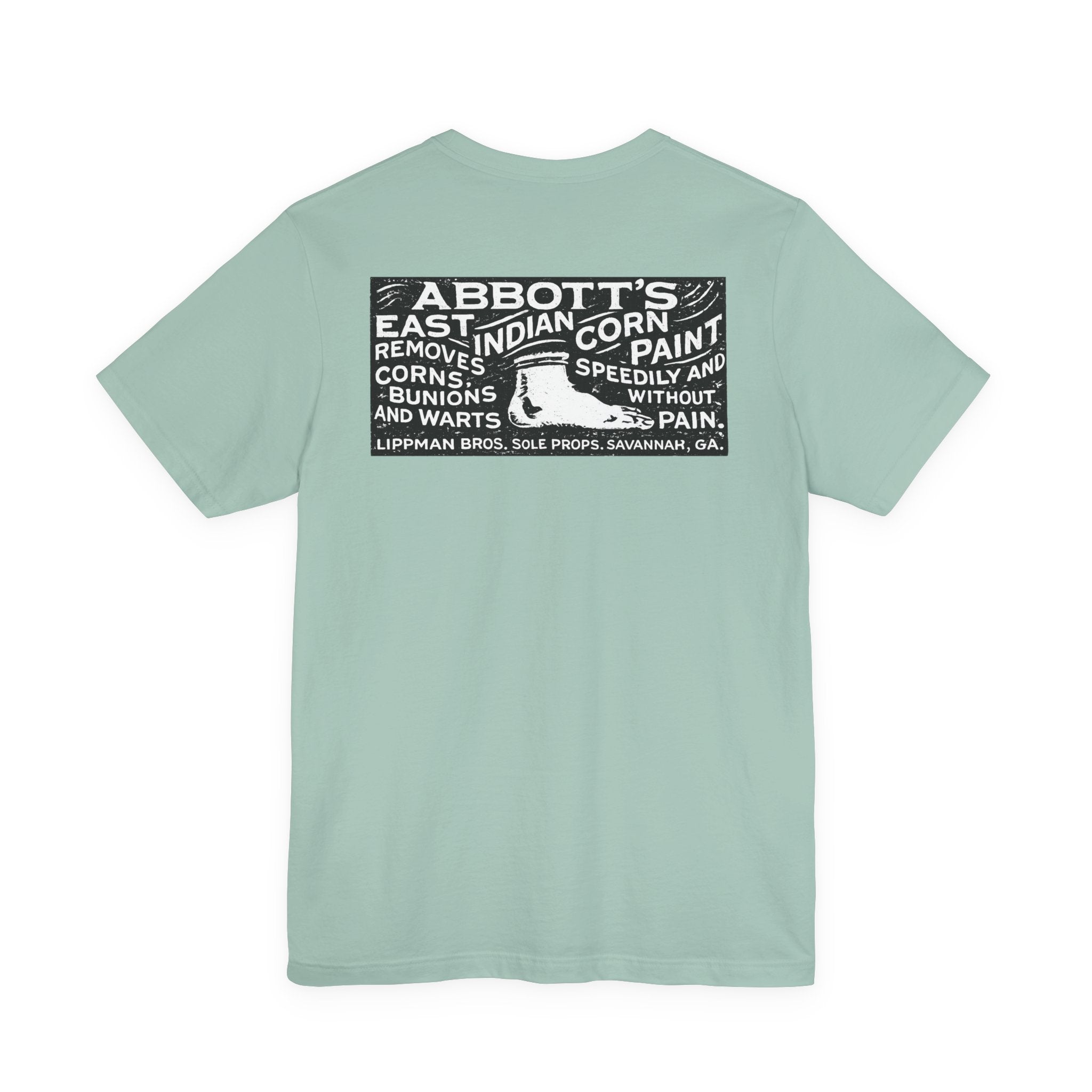 Abbott's East Indian Corn Paint — Vintage NC Newspaper Ad T-Shirt