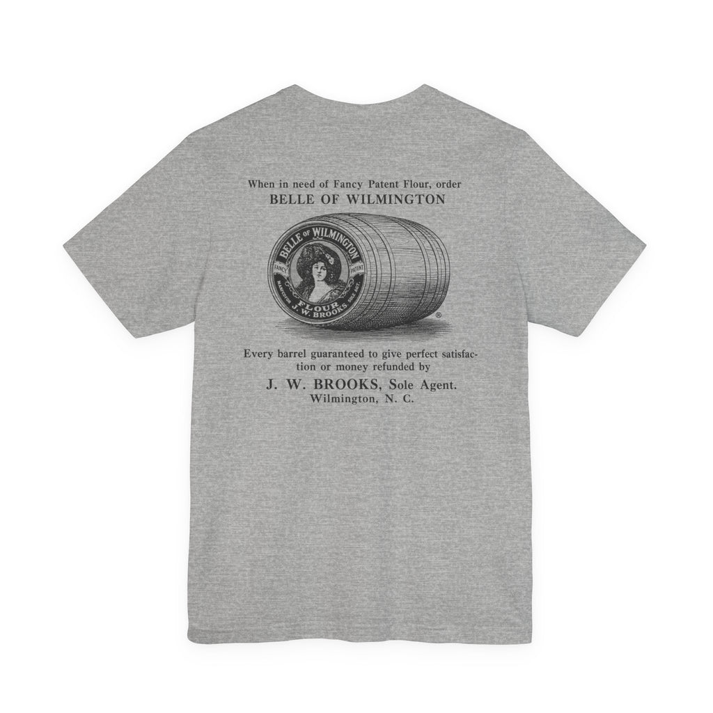 Belle of Wilmington Flour — Vintage NC Newspaper Ad T-Shirt