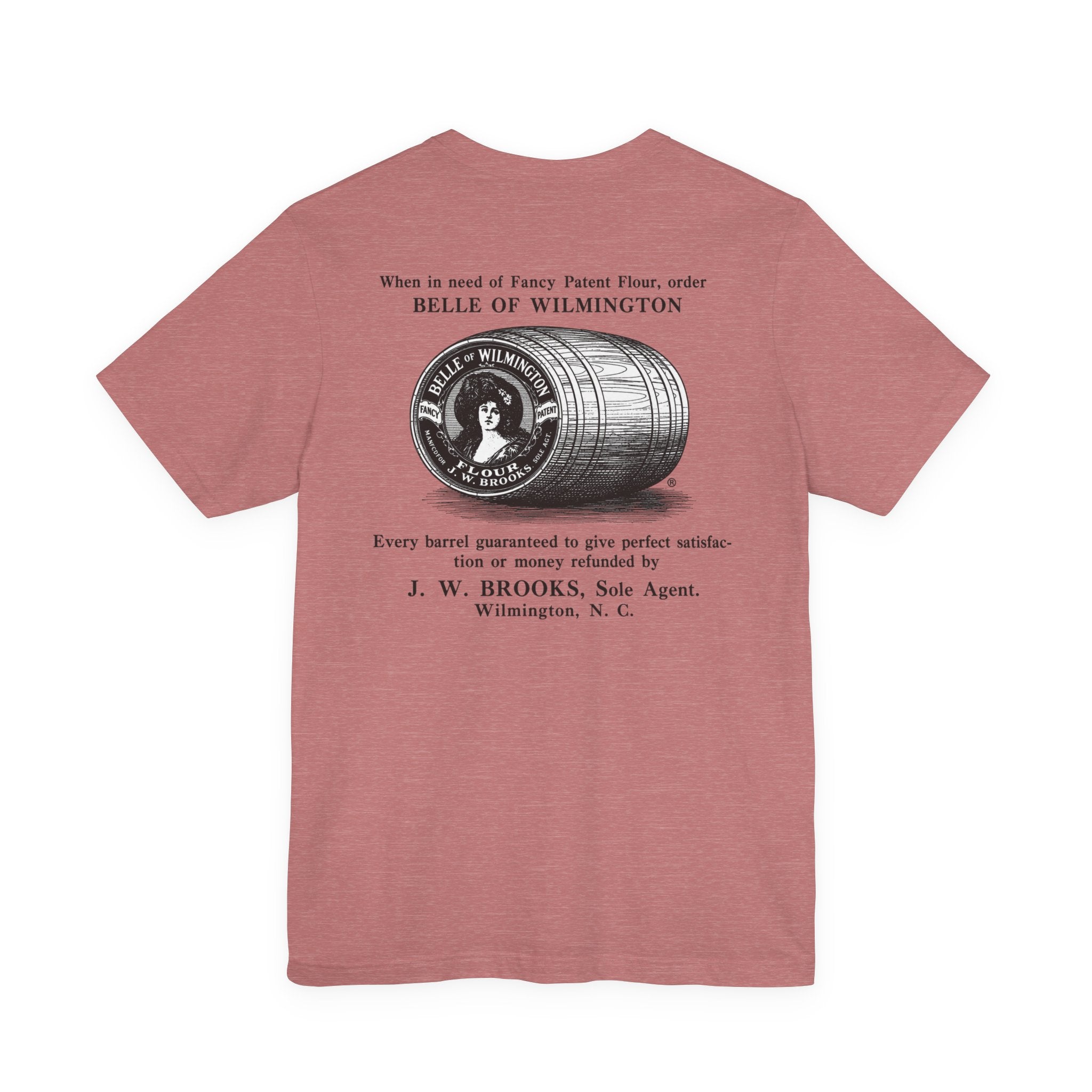 Belle of Wilmington Flour — Vintage NC Newspaper Ad T-Shirt