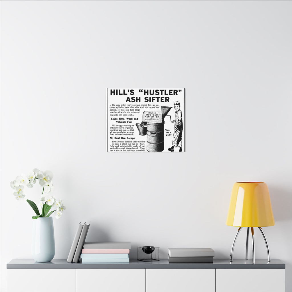 Copy of N. Jacobi Hardware - Hill's Ash Sifter — Vintage NC Newspaper Ad Canvas Print