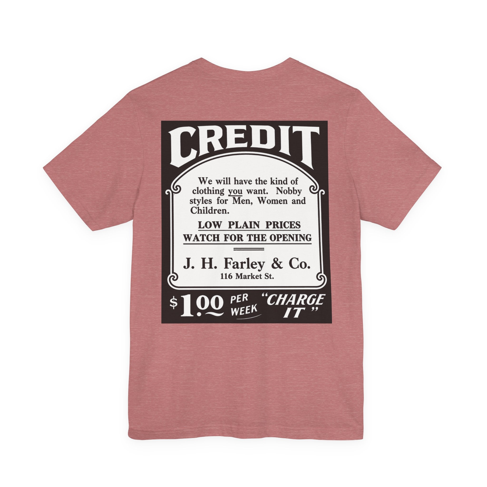 J.H. Farley & Co. — Vintage NC Newspaper Ad T-Shirt