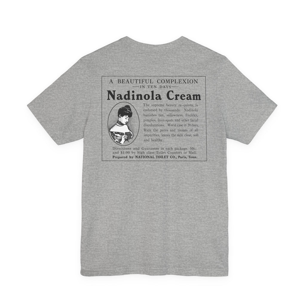 Nadinola Cream — Vintage NC Newspaper Ad T-Shirt