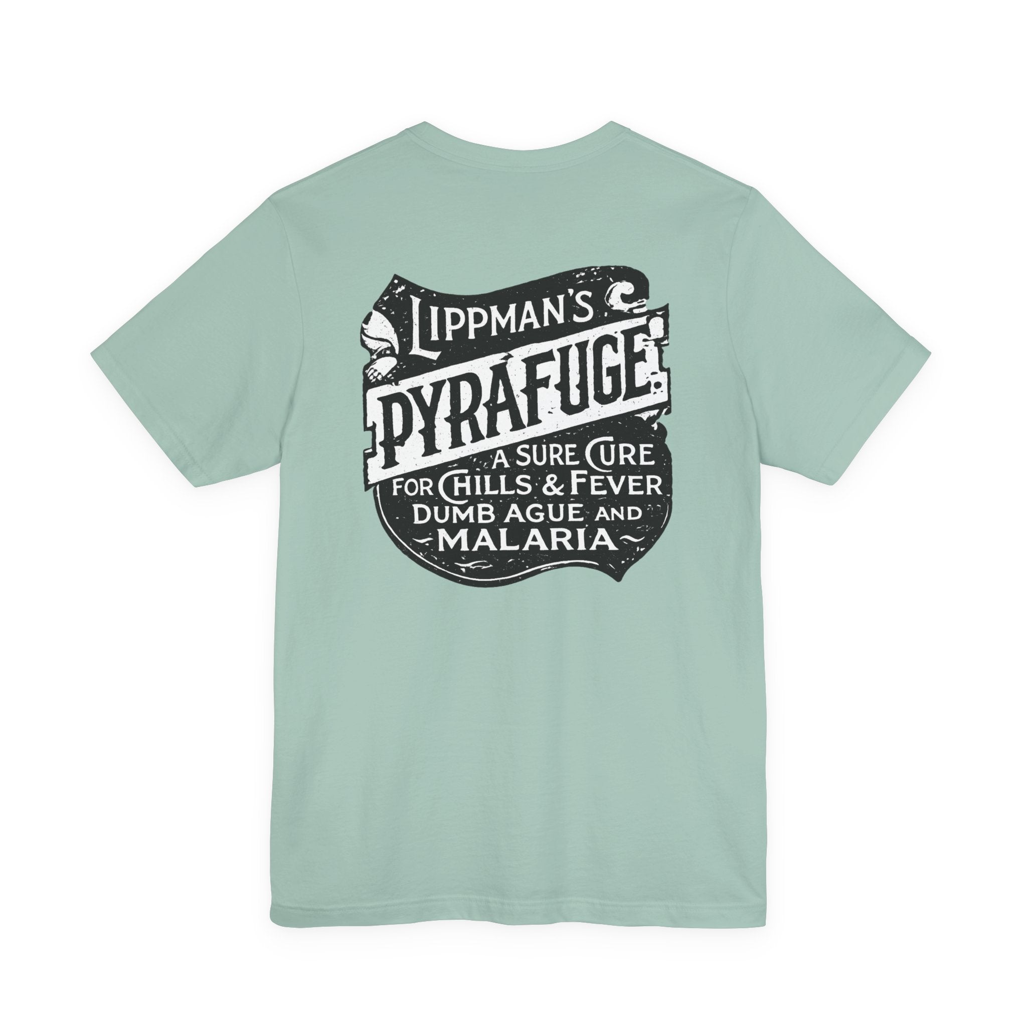 Lippman's Pyrafuge — Vintage NC Newspaper Ad T-Shirt