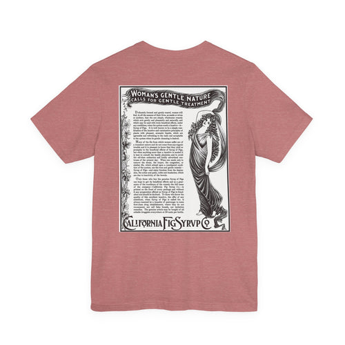 California Fig Syrup — Vintage NC Newspaper Ad T-Shirt