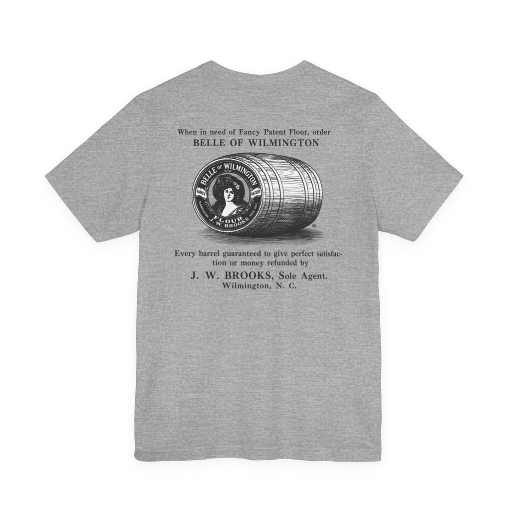 Belle of Wilmington Flour — Vintage NC Newspaper Ad T-Shirt