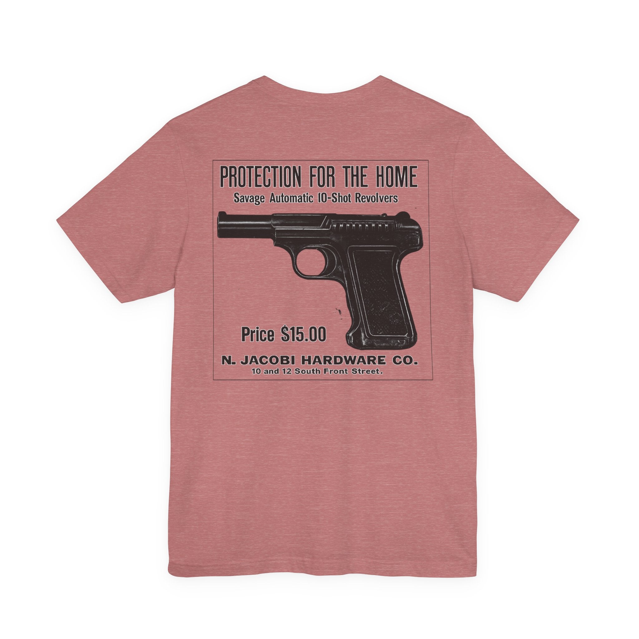 Savage Pistol — Vintage NC Newspaper Ad T-Shirt
