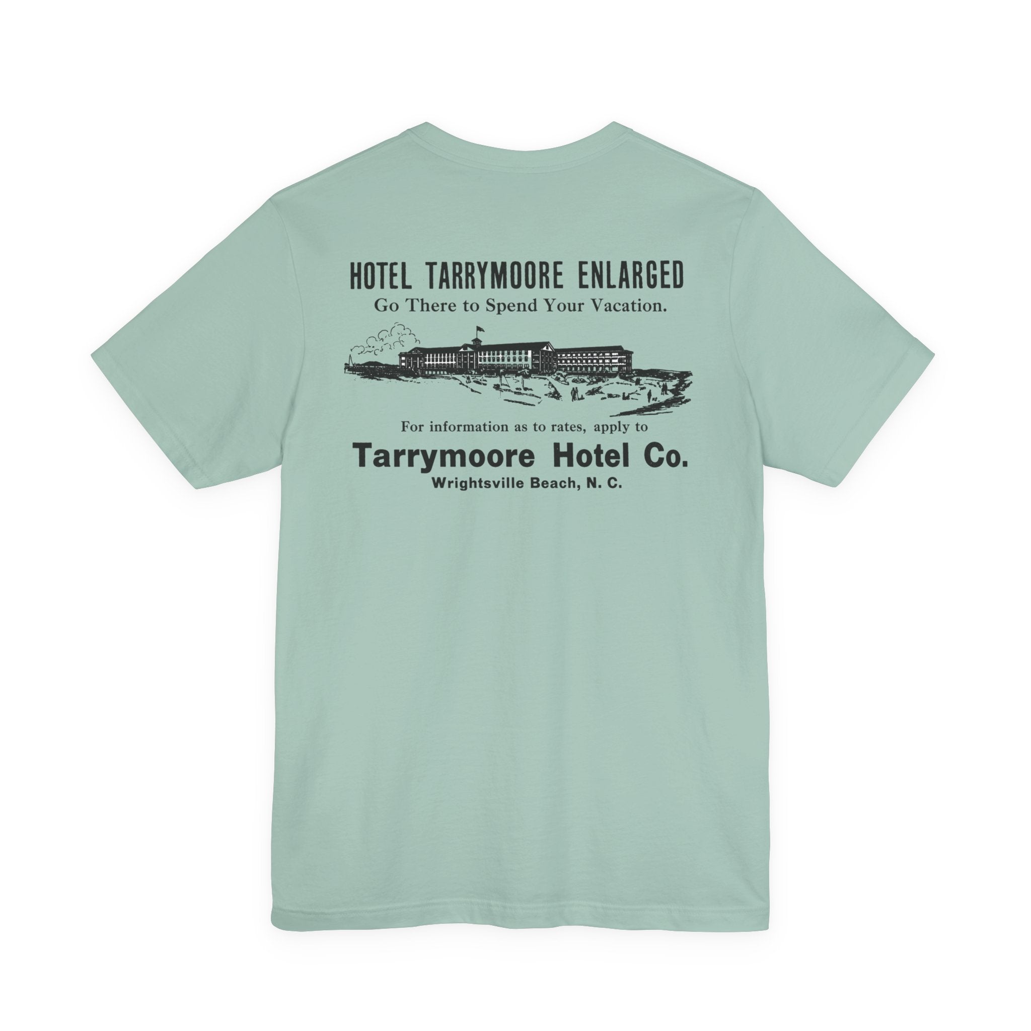 Tarrymore Hotel — Vintage NC Newspaper Ad T-Shirt
