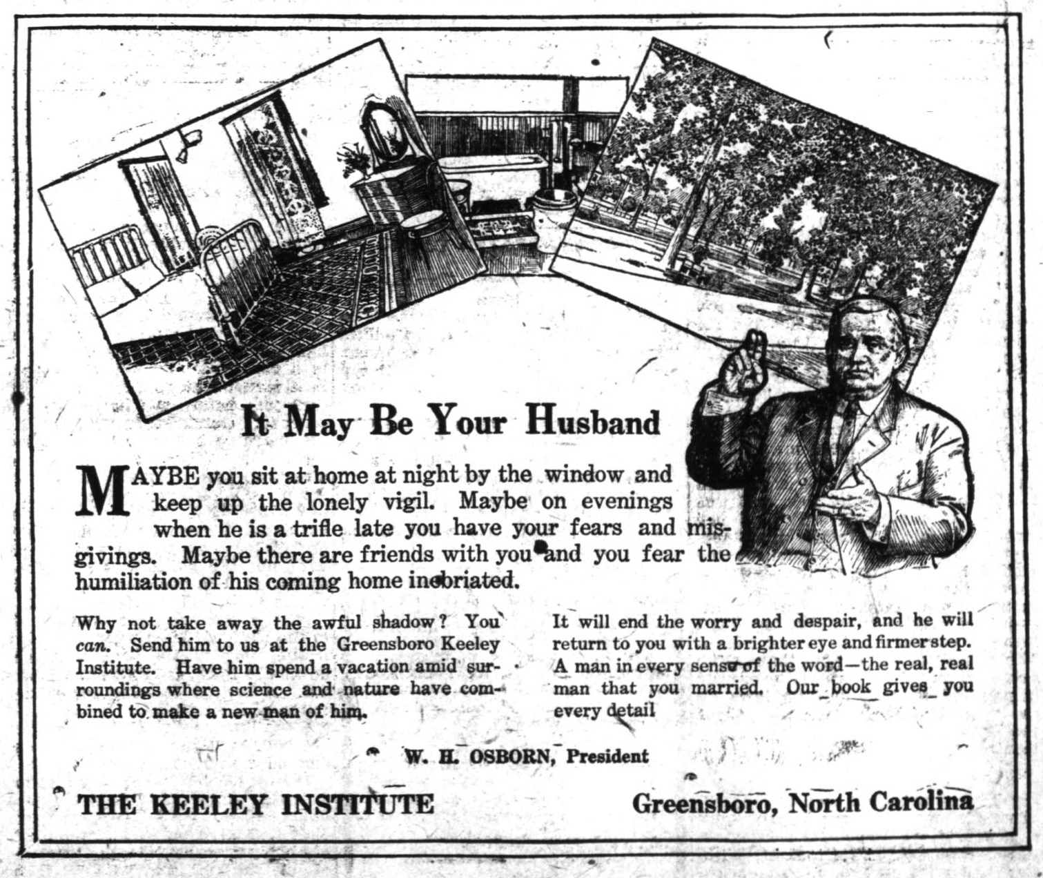 Vintage Fashion Ad Poster | Wilmington NC 1910 | Antique Newspaper Print