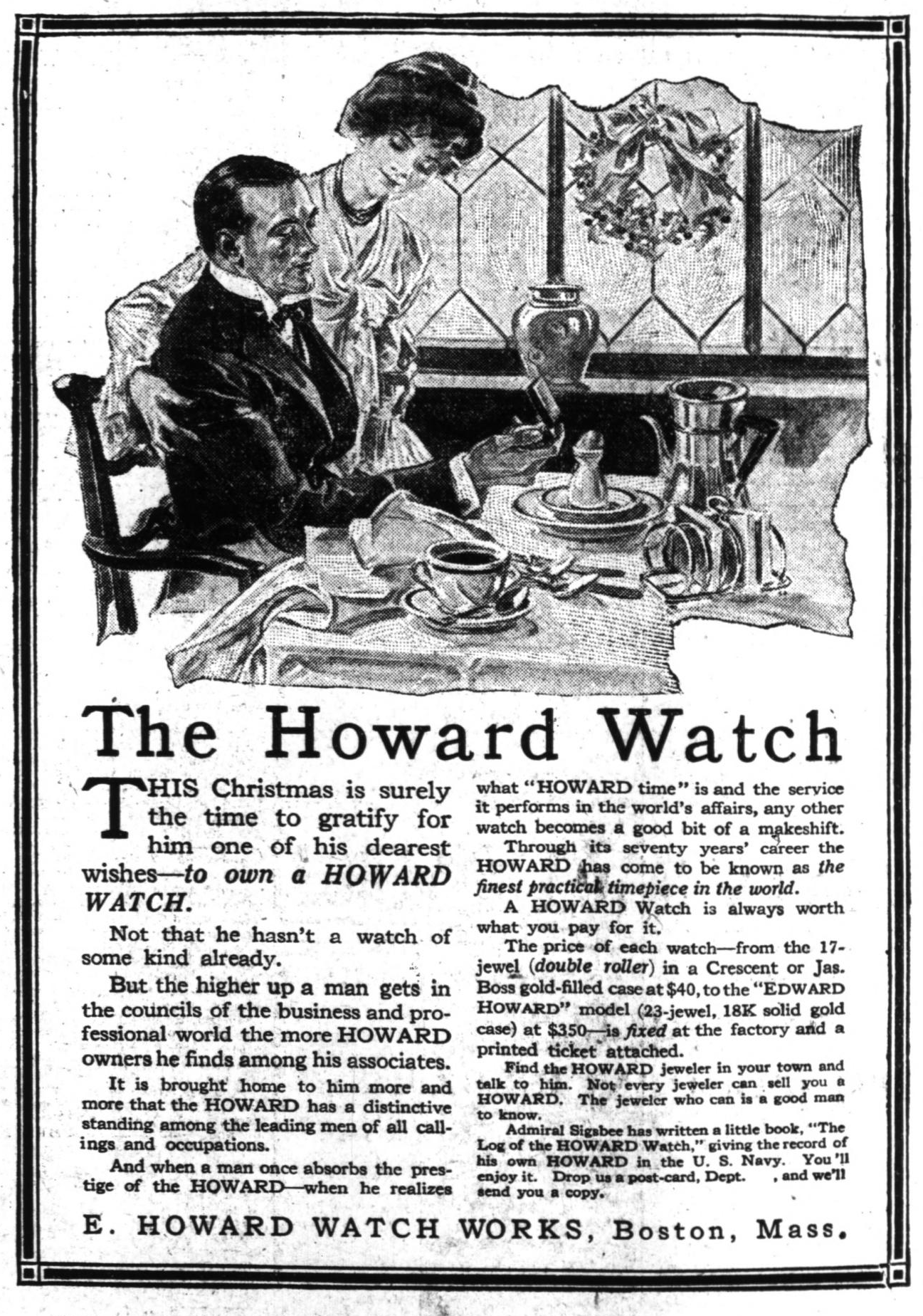 Vintage Fashion Ad Poster | Wilmington NC 1911 | Antique Newspaper Print