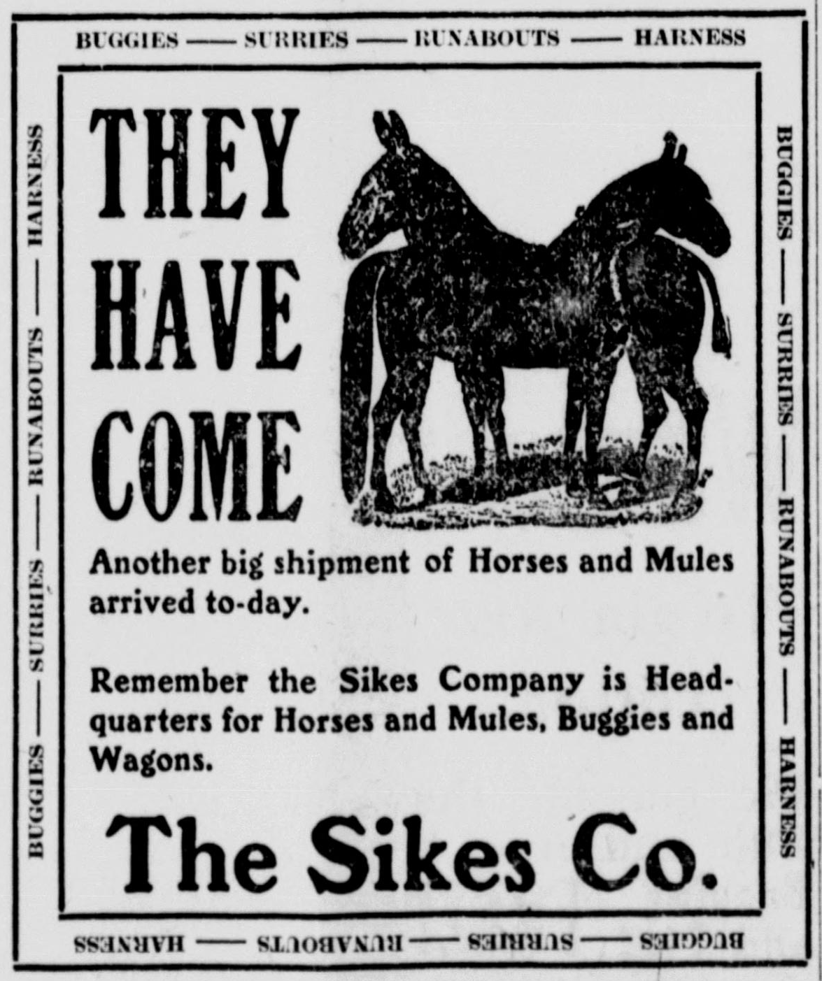 Vintage Farm Equipment Ad Poster | Monroe NC 1915 | Antique Newspaper Print