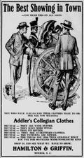 Vintage Fashion Ad Poster | Monroe NC 1913 | Antique Newspaper Print