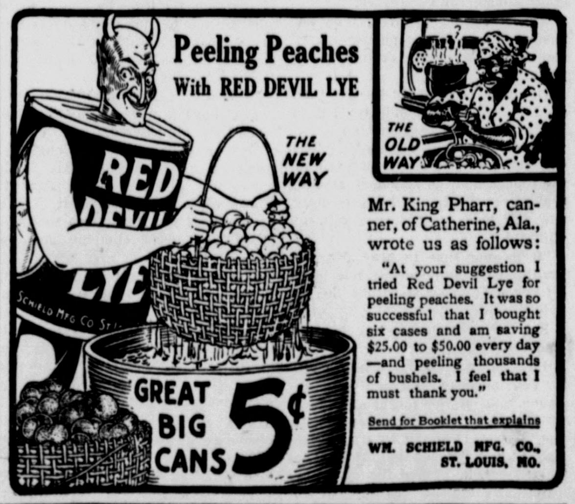 Vintage Fashion Ad Poster | Monroe NC 1915 | Antique Newspaper Print