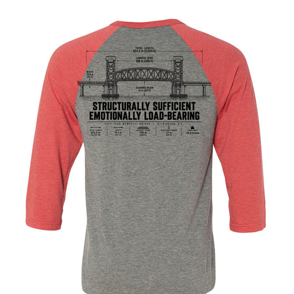GREY/LT RED TRIBLEND - 3200 - BACK